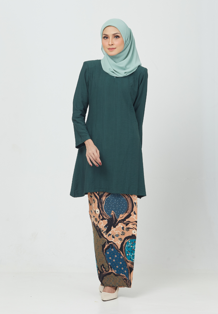 Kirana Kurung Riau | Emerald Green