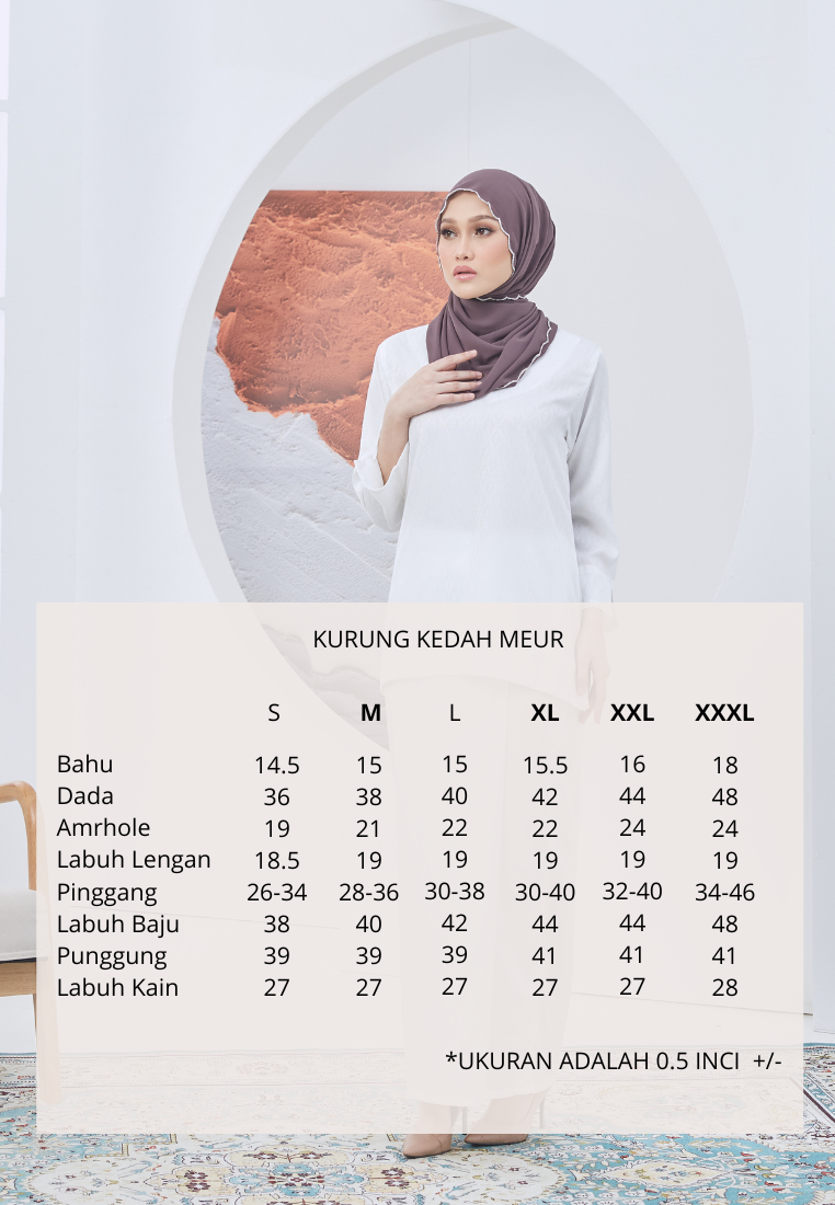 Kurung Kedah Melur | Green Jade