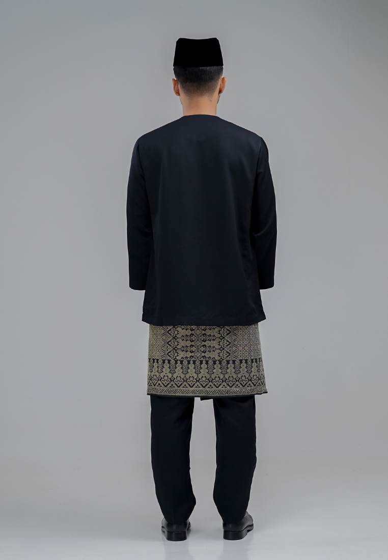 Baju Melayu Wan Derus - White