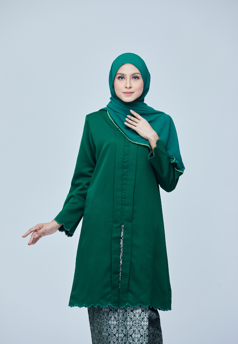 Nadine Kebaya Riau | Emerald Green