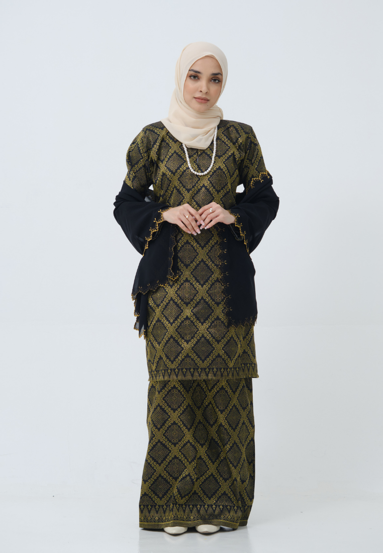 Songket Cenderawasih - Black