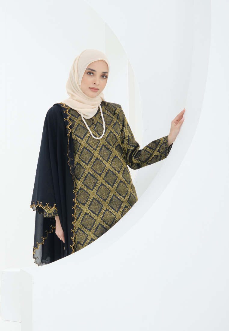 Songket Cenderawasih - Black