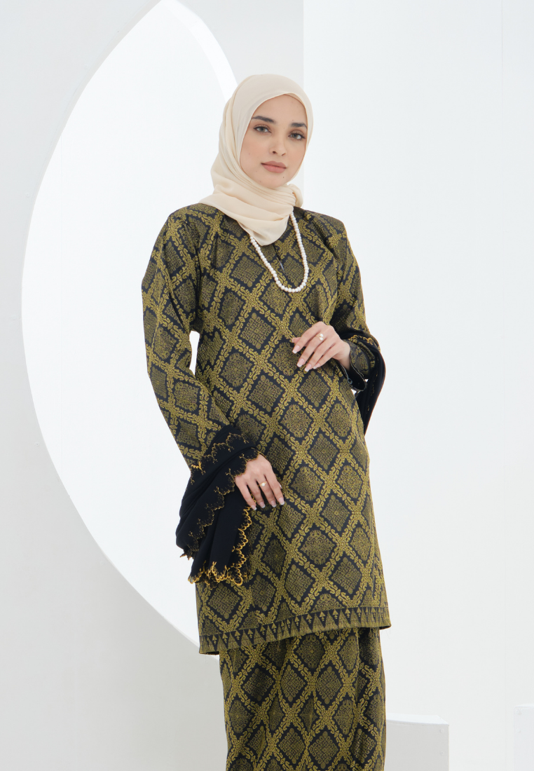 Songket Cenderawasih - Black