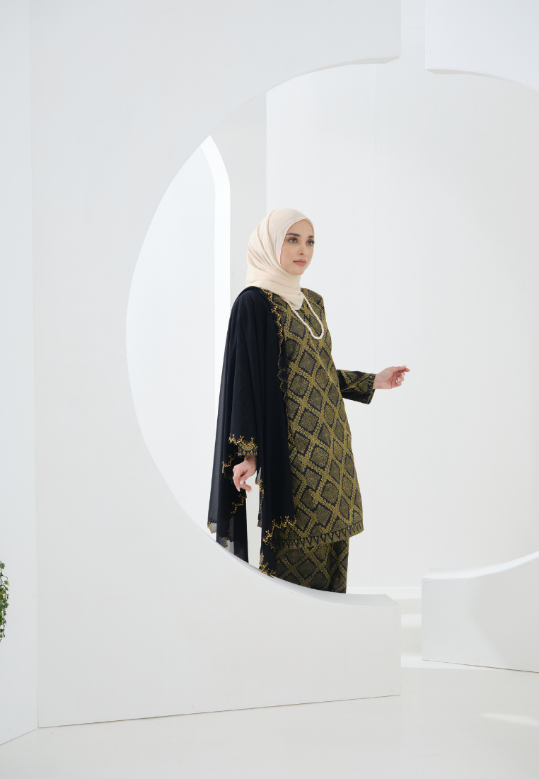 Songket Cenderawasih - Black