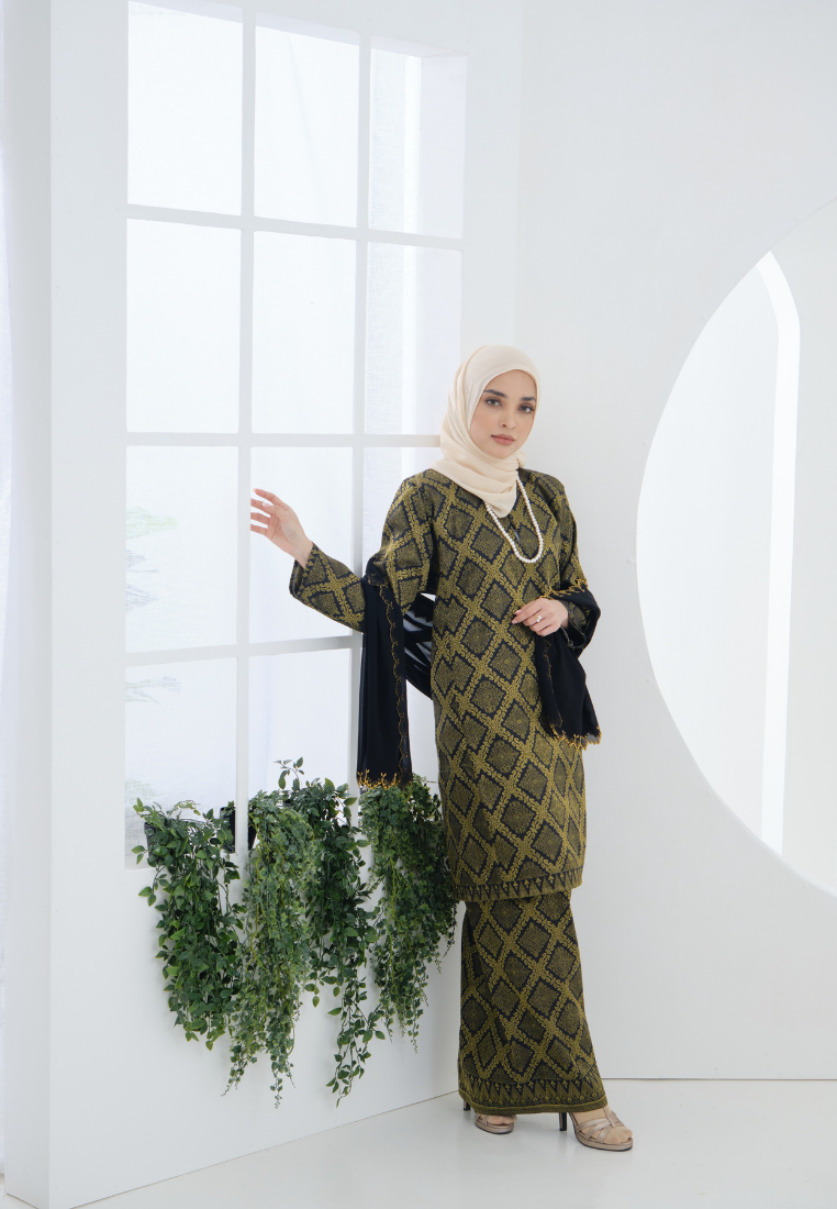 Songket Cenderawasih - Grey