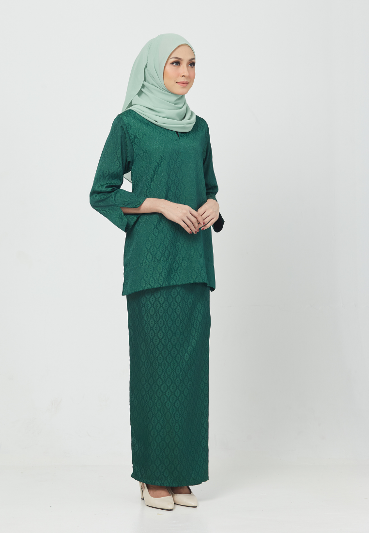 Kurung Kedah Melur | Green Jade