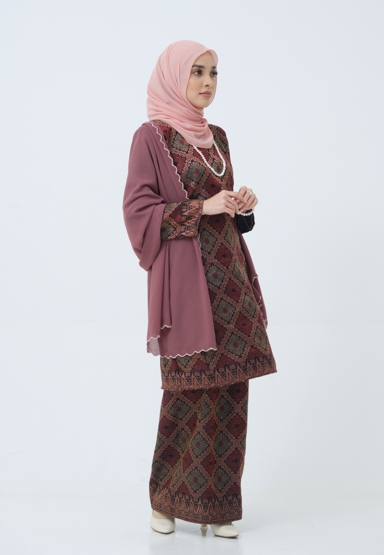 Songket Cenderawasih - Maroon