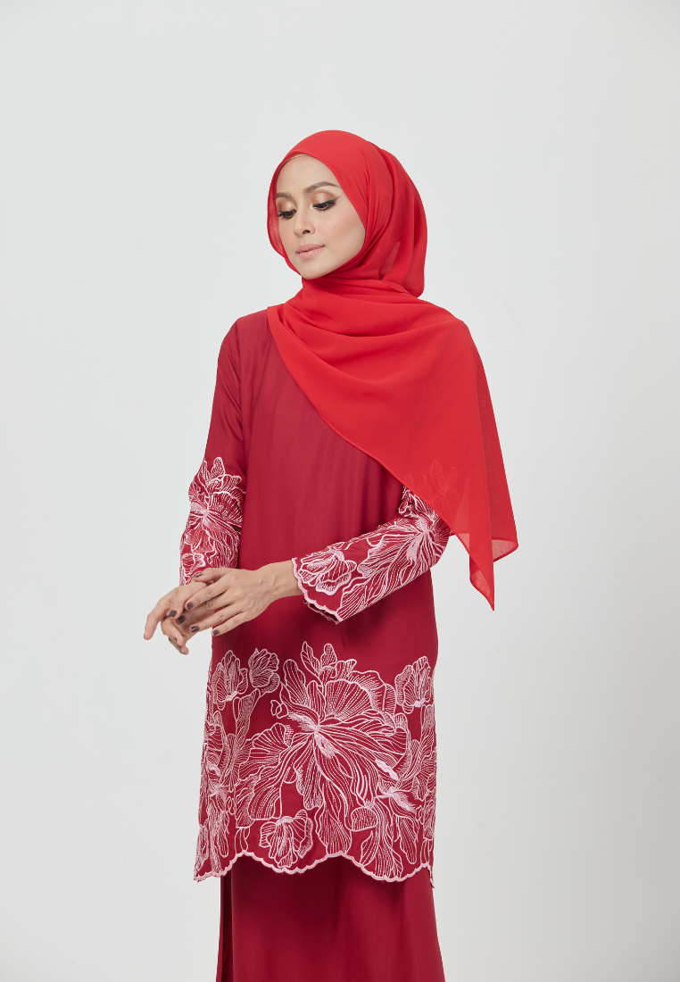 Rosey Kurung | Red