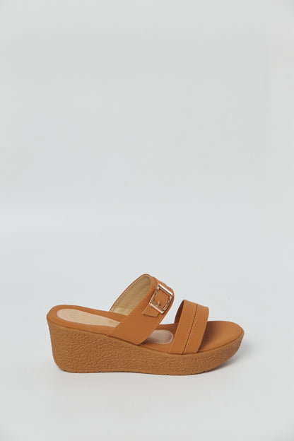 Bythesandzluxe X Sopan Warisan | Zara Wedges in Brown