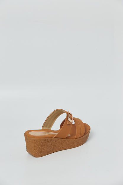 Bythesandzluxe X Sopan Warisan | Zara Wedges in Brown