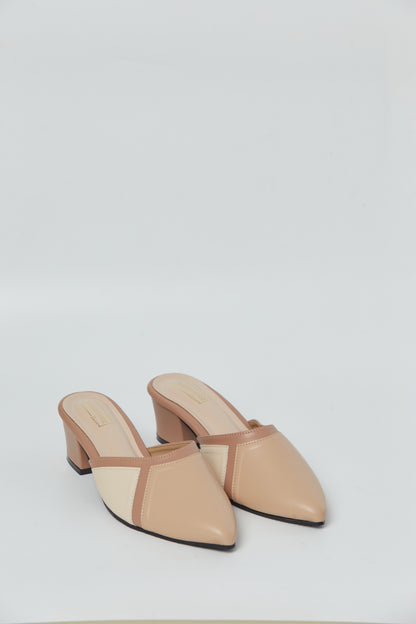 Bythesandzluxe X Sopan Warisan | Vivi Heels in Beige