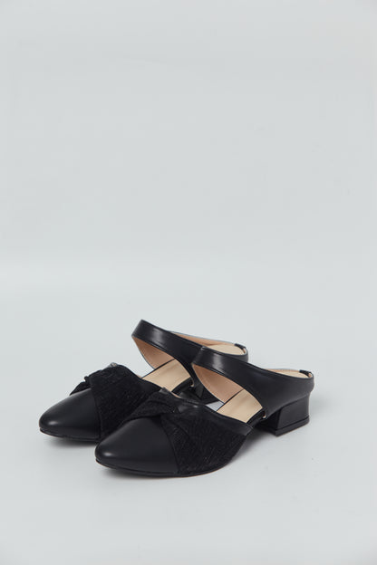 Bythesandzluxe X Sopan Warisan | Xenia Heels in Black