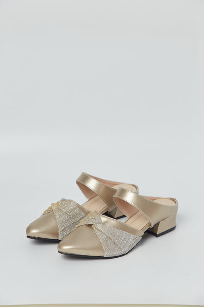 Bythesandzluxe X Sopan Warisan | Xenia Heels in Gold