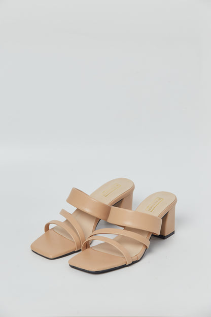 Bythesandzluxe X Sopan Warisan | Khalila Heels in Beige