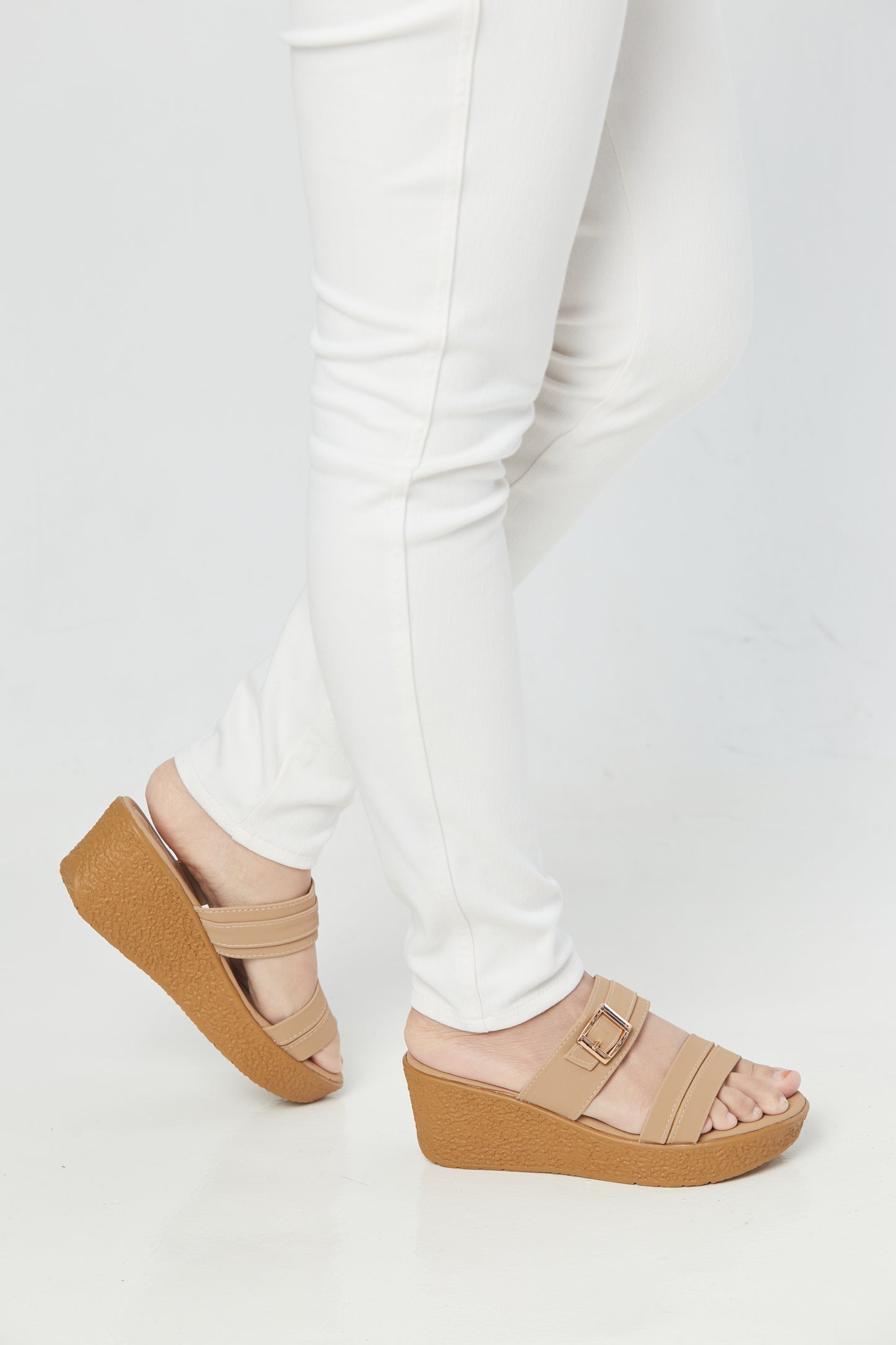 Bythesandzluxe X Sopan Warisan | Zara Wedges in Nude