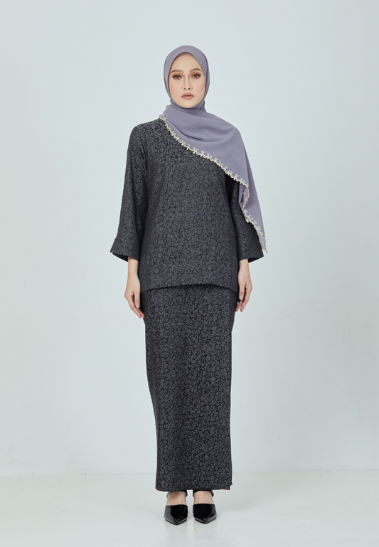 Rimbun Kurung Kedah | Black