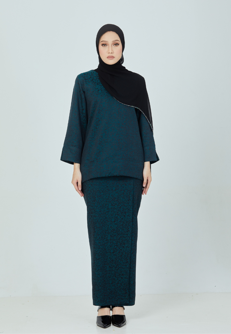 Rimbun Kurung Kedah | Dark Green