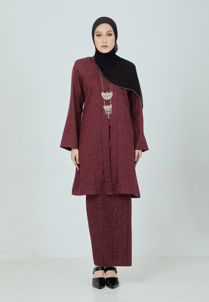 Kebaya Gahara | Maroon