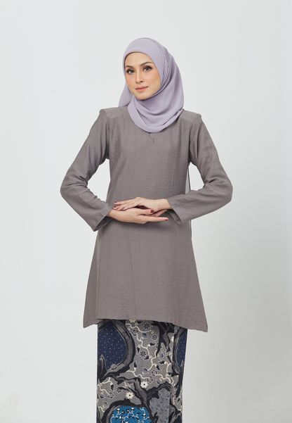 Kirana Kurung Riau | Light Grey