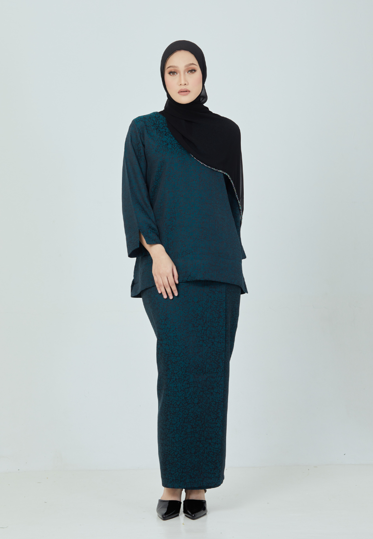 Rimbun Kurung Kedah | Dark Green