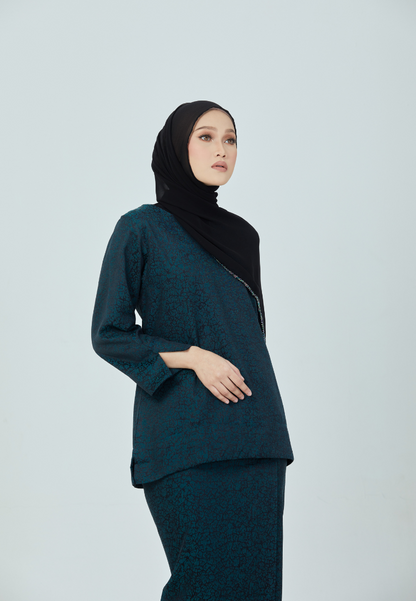 Rimbun Kurung Kedah | Dark Green