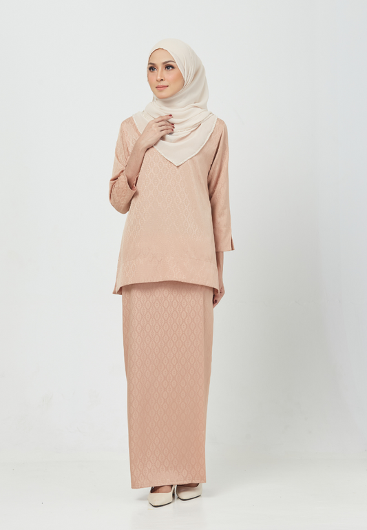 Kurung Kedah Melur | Beige