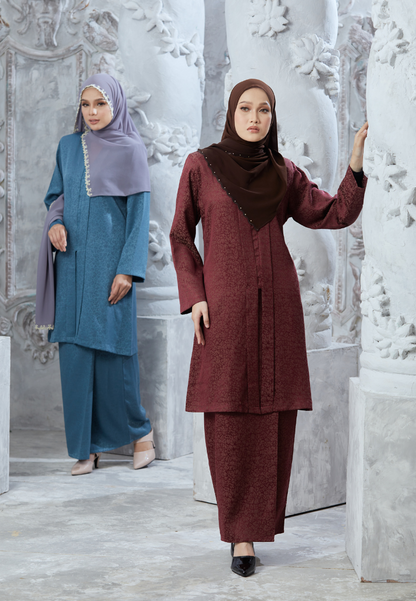 Kebaya Gahara | Maroon