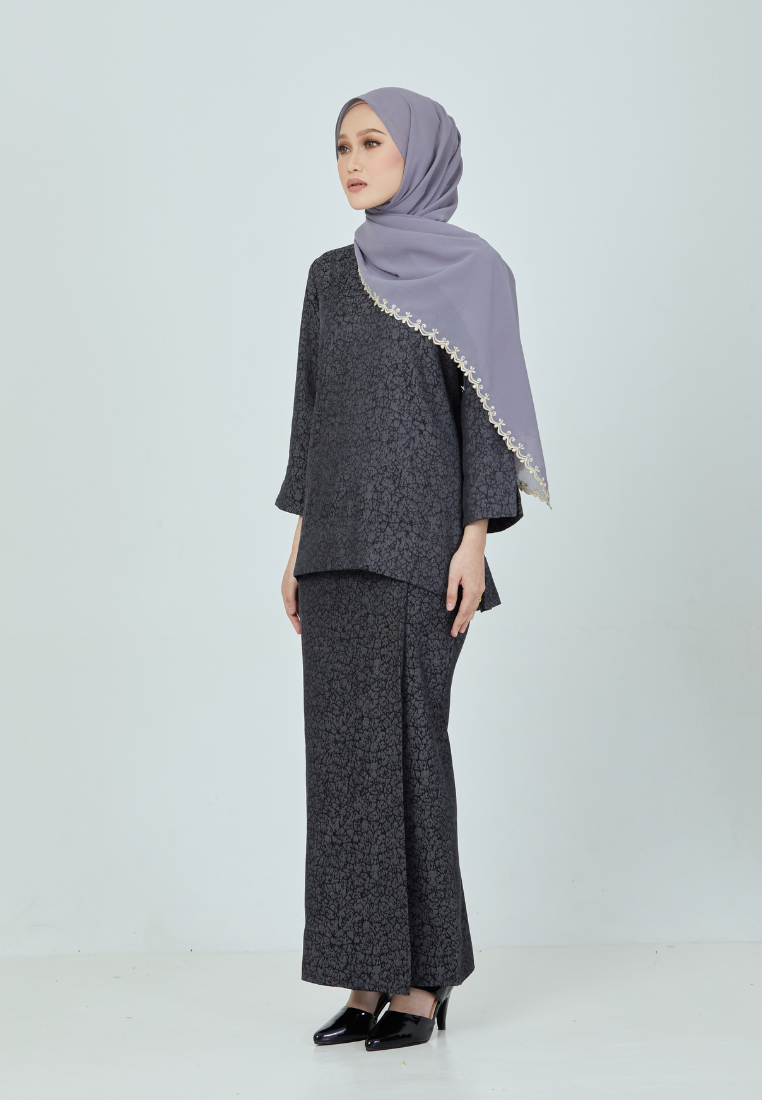 Rimbun Kurung Kedah | Black