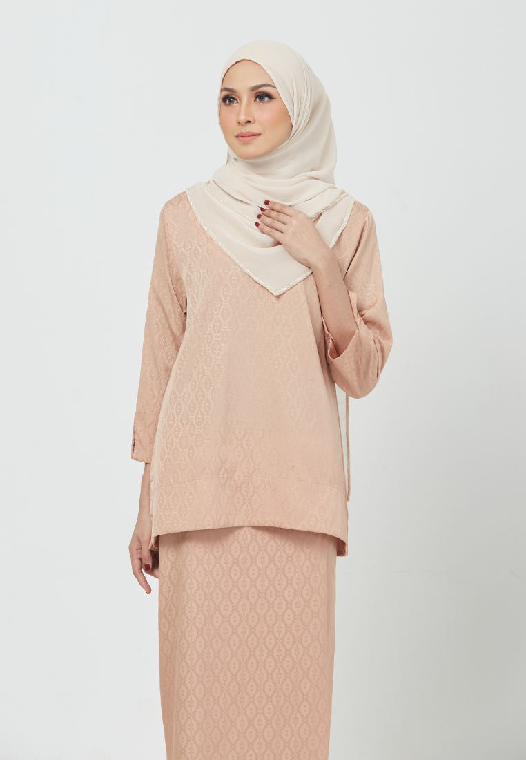 Kurung Kedah Melur | Beige