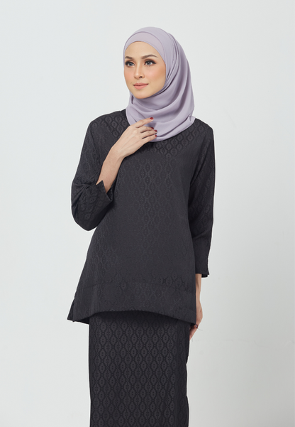 Kurung Kedah Melur | Black