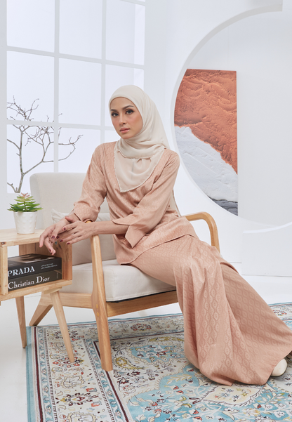 Kurung Kedah Melur | Beige