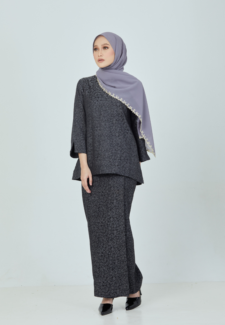 Rimbun Kurung Kedah | Black