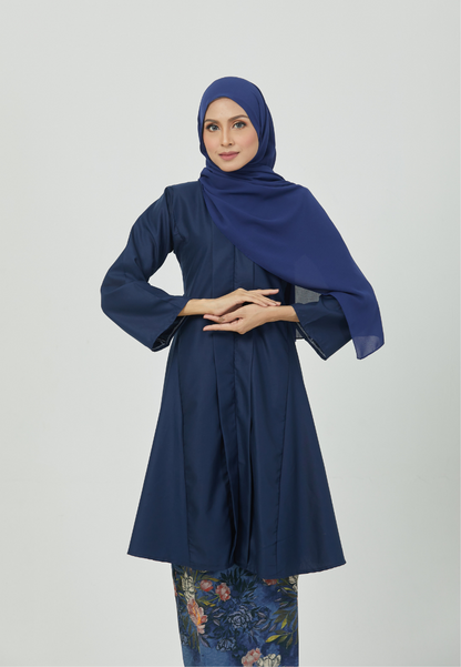 Kebarung Lace Serenity | Navy Blue