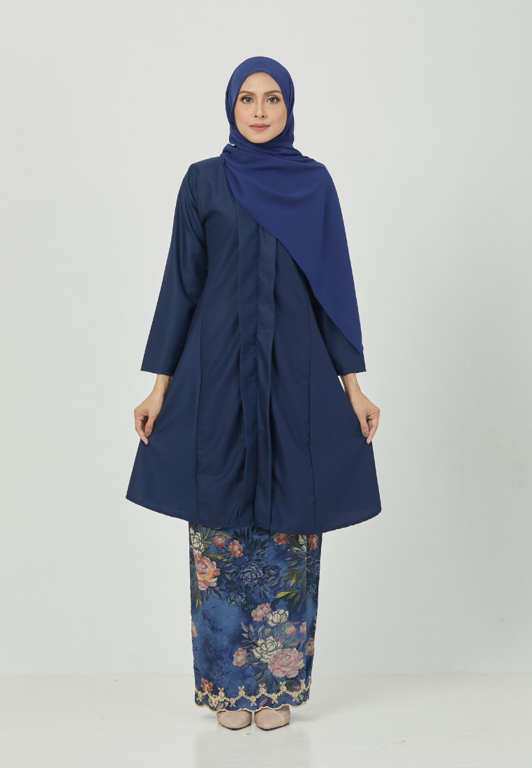 Kebarung Lace Serenity | Navy Blue