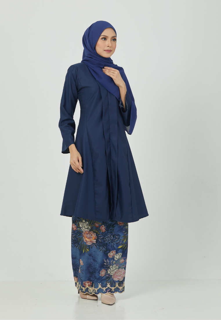 Kebarung Lace Serenity | Navy Blue