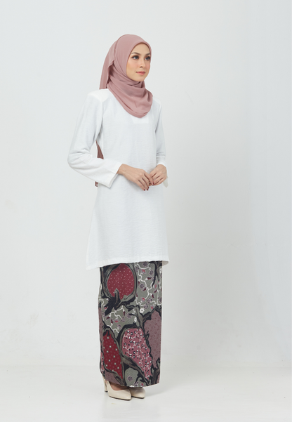 Kirana Kurung Riau | White