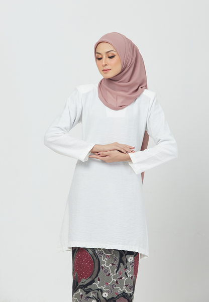 Kirana Kurung Riau | White