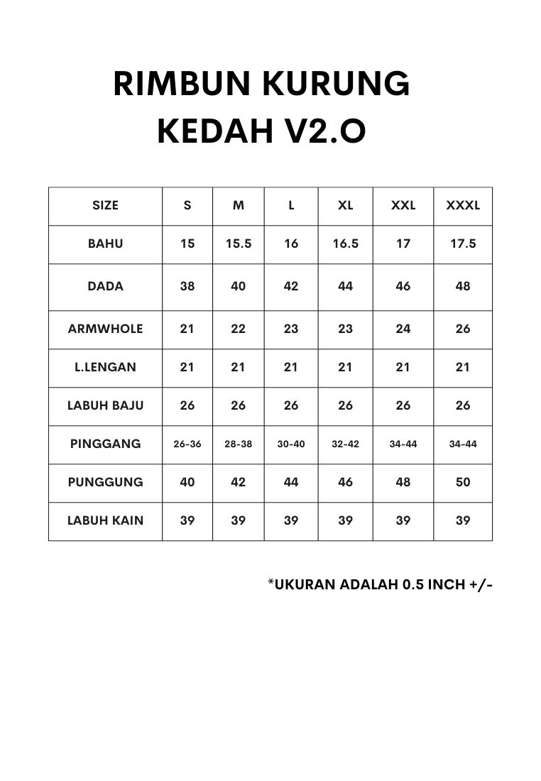 Rimbun Kurung Kedah V2.0 | Light Green