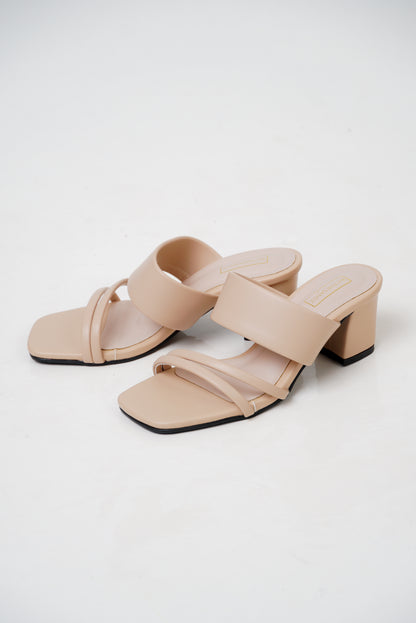 Bythesandzluxe X Sopan Warisan | Khayla Heels in Cream