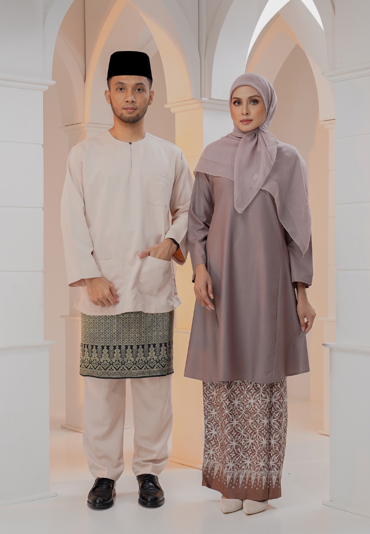 Dahlia Kurung Kembang - Dark Green