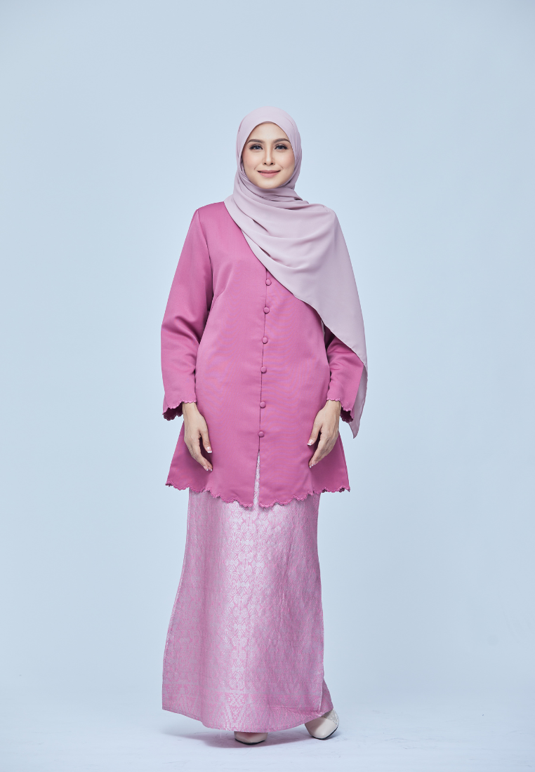 Gahara Kebaya Riau | Dusty Pink
