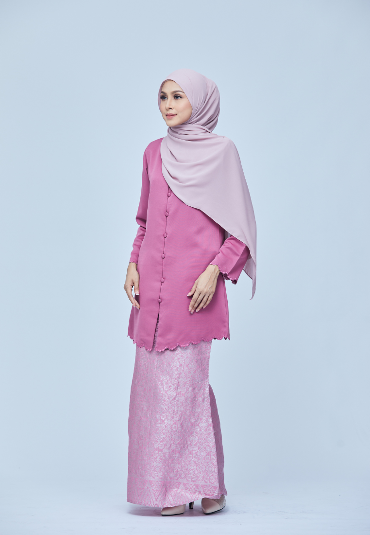 Gahara Kebaya Riau | Dusty Pink