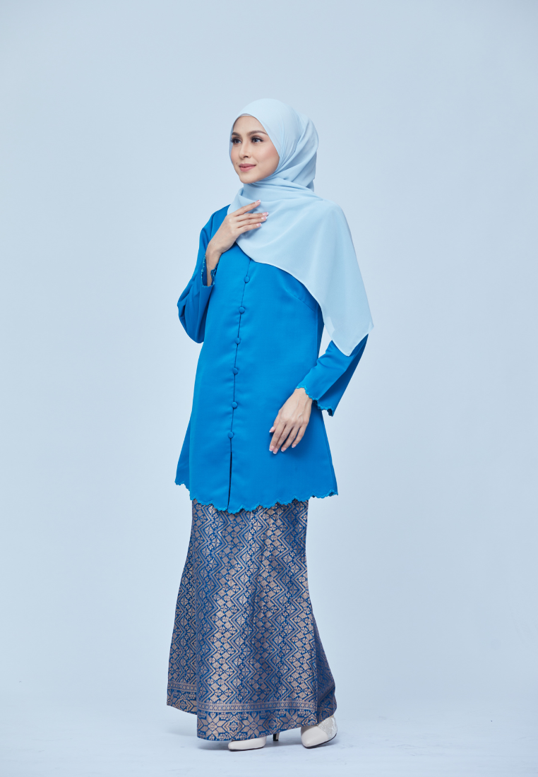 Gahara Kebaya Riau | Sky Blue