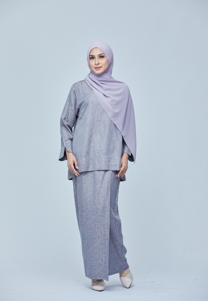 Rimbun Kurung Kedah V2.0 | Dusty Purple