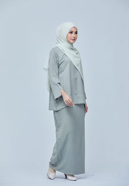 Rimbun Kurung Kedah V2.0 | Sage Green