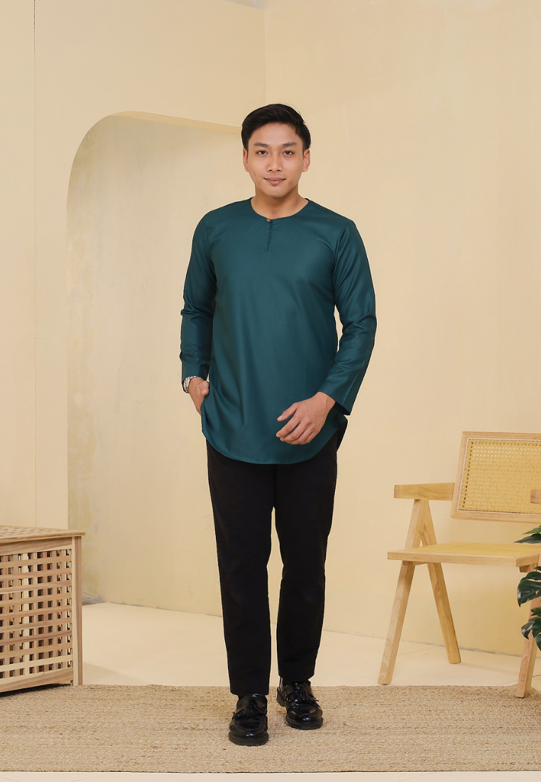 Kurta Rashiq | Emerald Green