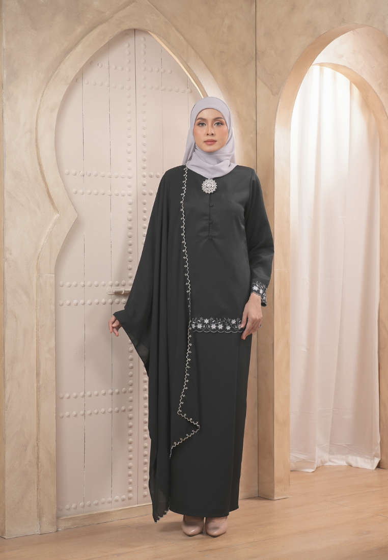 Melor Kurung Kedah | Black
