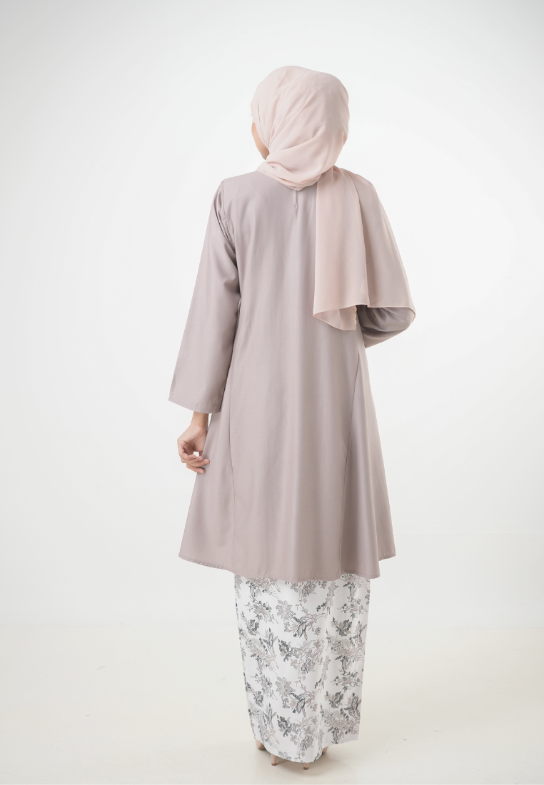Camelia Kurung Kembang | Light Brown