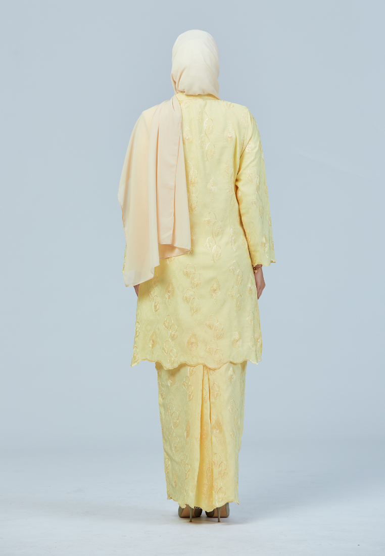 Kurung Rose | Soft Yellow