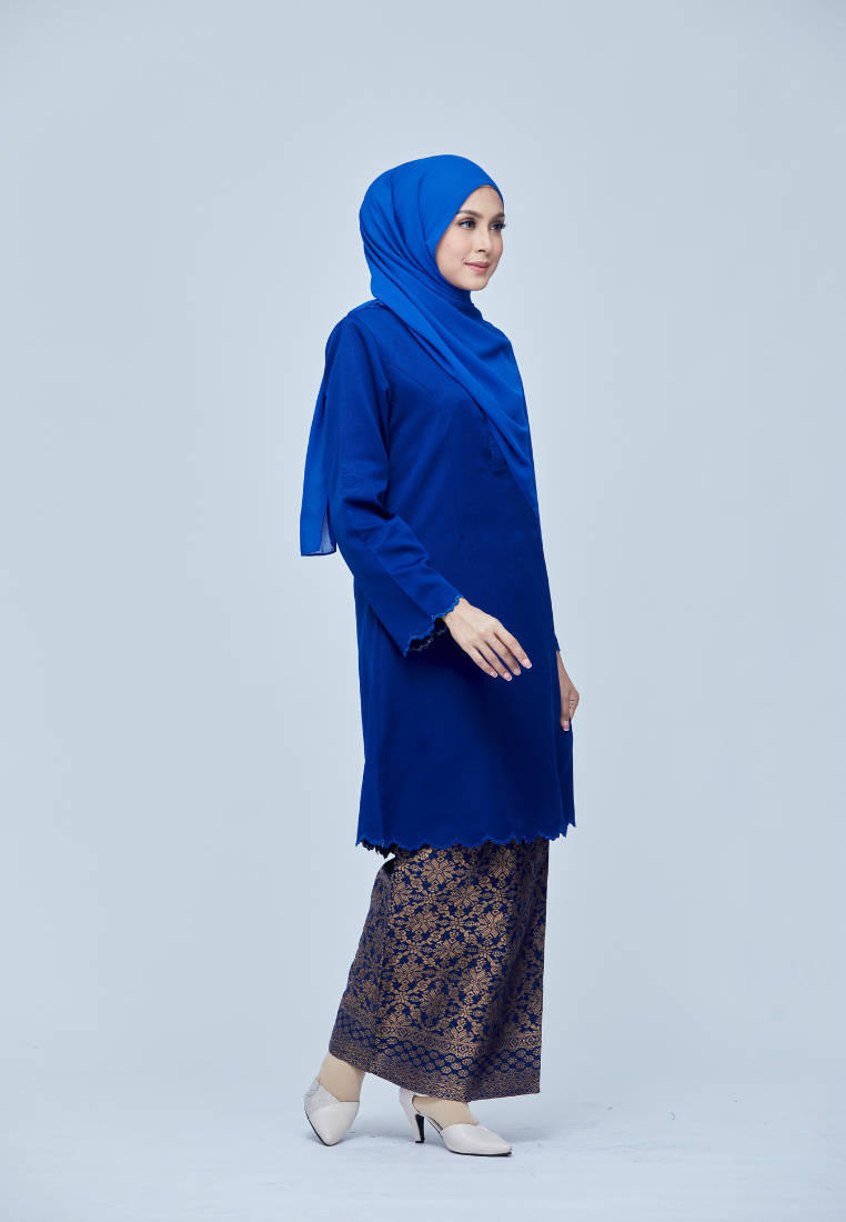 Sumayya Kurung Riau | Royal Blue